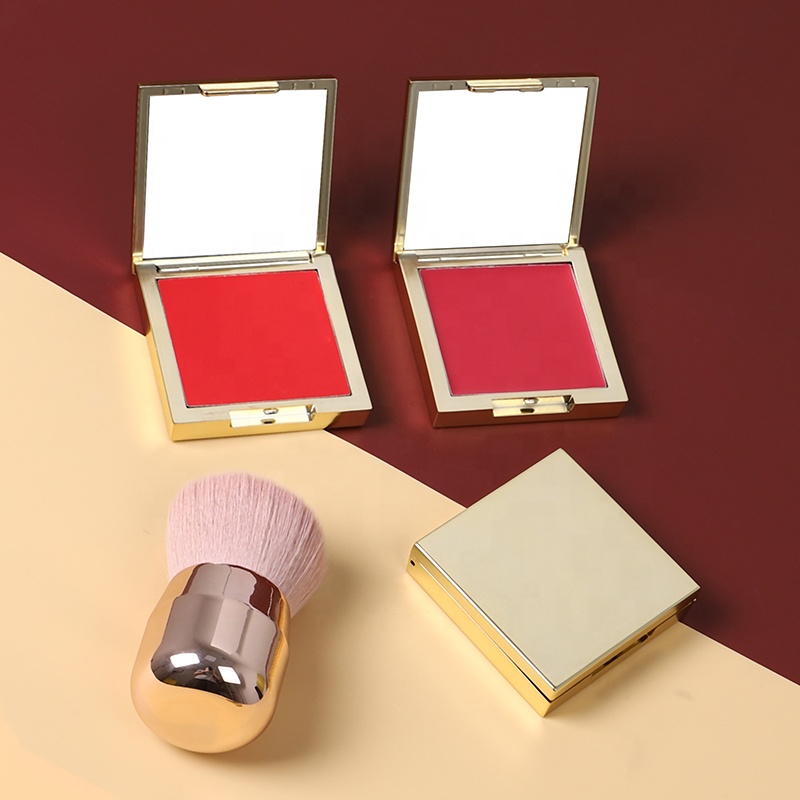 2021 Новая мода без логотипа 6 видов цветов, румяна, макияж, косметика, частная этикетка крем Кисть для румян