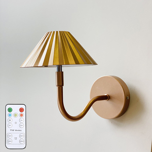 Moderne Batterij Werkende Led Muur Schans Warm Wit Cct Afstandsbediening Indoor Thuis Kantoorlamp Met Pc Voor Slaapkamer - Product Image 6