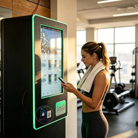 Distributeur automatique de boissons protéinées pour salle de sport, mural, grande capacité, 24h/24, en libre-service, multi-paiements, garantie 1 an