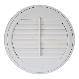 Persiane in Legno di Tiglio Rotonde, Coperture per Finestre, Persiane Stile Plantation - Product Image 1
