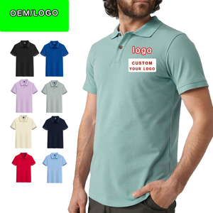 <span class=keywords><strong>Polo</strong></span> de Golf personalizado para hombre, uniforme liso, camiseta en blanco, logotipo bordado, patrón <span class=keywords><strong>s</strong></span>ólido, logotipo personalizado para hombre para <span class=keywords><strong>Polo</strong></span> <span class=keywords><strong>S</strong></span> - Product Image 1