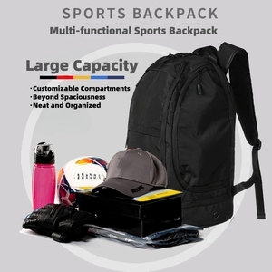 <span class=keywords><strong>Zaino</strong></span> Sportivo Personalizzato con Logo per Club e Squadre, Borsa per Basket e Calcio con MOQ Basso, <span class=keywords><strong>Zaino</strong></span> <span class=keywords><strong>da</strong></span> <span class=keywords><strong>Palestra</strong></span> Impermeabile con Tasca per Scarpe - Product Image 4