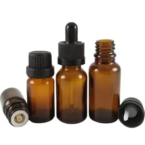 30 ml 5ml 1 oz liquid glass dropper 10ml 15ml 30ml essential oil amber glass bottles 10 ml