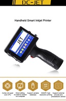 Impresora de inyección de tinta portátil de mano para etiquetas de fechas, códigos QR, tinta de secado rápido, varios materiales, incluido Flex para impresión de tubos