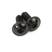 Vis à tête boutonnée ISO7380 en gros, vis à six pans creux en acier oxydé noir conformes RoHS, vis à tête cylindrique Torx DIN