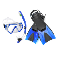 Fabricant de palmes de natation de Shenzhen, ensemble de plongée, lunettes de plongée, masque de plongée et tuba avec palmes