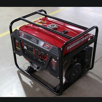 Générateur d'essence portable refroidi par air de haute qualité à faible bruit 6kW 420cc monophasé 220V avec démarrage à distance pour usage domestique