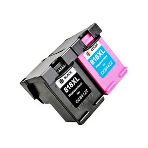 Pièces d'imprimante compatibles avec <span class=keywords><strong>HP</strong></span> <span class=keywords><strong>DeskJet</strong></span> F2530 F2545 2560 F2563 F2568 F4240 <span class=keywords><strong>F4280</strong></span> F4288 818XL 818 <span class=keywords><strong>Cartouche</strong></span> d'encre CC641ZZ - Product Image 1