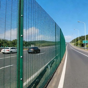 358 lưới hàng rào với hàng rào con lăn và chống cắt an toàn chu vi an ninh dây lưới hàng rào phụ kiện 358 chống leo lên hàng rào - Product Image 5