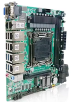 핫 레이드 스토리지 서버 C612 NAS 마더보드 LGA2011-3 E5 V3/V4 6 LAN ECC RAM PCIeX16 방화벽 라우터 X99