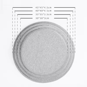 Chất lượng cao Bộ nhớ bọt ghế đệm chống trượt mềm vòng Phân đệm ghế Pad 12,<span class=keywords><strong>14</strong></span>,16 inch - Product Image 6