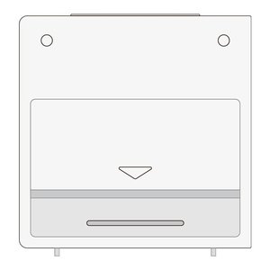 Sveglia Multifunzione radiocontrollata White RDC1005 - Product Image 3