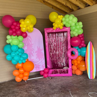 Ballons en latex métalliques dorés de 10 pouces, couleurs vives, ballons arc-en-ciel pour anniversaire, mariage, remise de diplôme, fête de naissance, décoration de fête