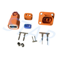 Nouveau connecteur HVIL 23A 35A 50A 125A 150A 200A 300A 400A 500A IP67 prise et prise haute tension pour batterie EV