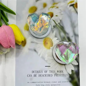 Soporte Universal para Teléfono con Diseño de Corazón Láser, Agarre para <span class=keywords><strong>iPhone</strong></span> y Samsung, Soporte para Tablet - Product Image 6