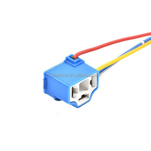 Fabrika yüksek kalite <span class=keywords><strong>H4</strong></span> Led far soket demeti seramik <span class=keywords><strong>H4</strong></span> soket açısı 3-pin dişi konnektör sunuyor - Product Image 4