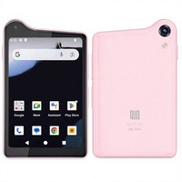 Smartphone Qin K25 Mini 3,54 Inci Android 14 4G LTE 4GB 128GB Octa Core Ponsel Warna Pink