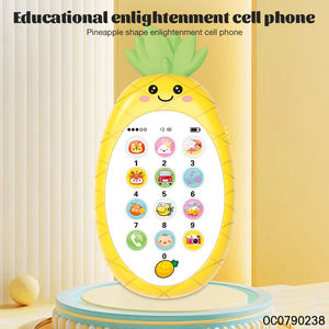 Jouets électriques montessori jouet de téléphone portable éducatif pour bébé avec musique - Product Image 2