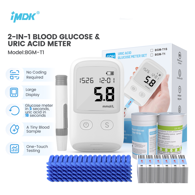 Blood Glucose Meter Safe Painless Blood