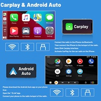 Radio de coche Podofo de 9 "para Nissan, 2002 de Marzo-2010, CarPlay, Android, GPS automático, WiFi, BT, FM, RDS, Hi-Fi, Android 13, venta al por mayor