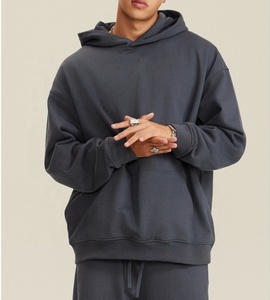 Nuove felpe <span class=keywords><strong>con</strong></span> <span class=keywords><strong>cappuccio</strong></span> personalizzate <span class=keywords><strong>con</strong></span> stampa 3D 440 Gsm cotone <span class=keywords><strong>grigio</strong></span> <span class=keywords><strong>scuro</strong></span> <span class=keywords><strong>con</strong></span> <span class=keywords><strong>cappuccio</strong></span> - Product Image 2