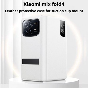 เคสโทรศัพท์มือถือ Xiaomi MixFold4 แบบหนัง พับได้ แม่เหล็กติดแน่น ป้องกันหน้าจอ - Product Image 1