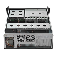 Boîtier de serveur 4U pour montage en rack avec plateau ATX et HDD, châssis de montage en rack industriel avec ventilateur, produits en stock