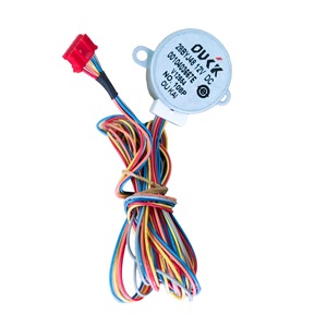 มอเตอร์สเต็ป28BYJ48 5V DC 5mm เพลา5mm สำหรับเครื่องปรับอากาศพัดลมแกว่ง Haier 0010403667E - Product Image 4
