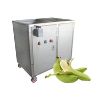 Groene Bananenschilmachine Weegbree Dunschiller Fruit Groene Bananenschil Verwijdermachine