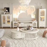 Amerikanischer Luxus-TV-Schrank aus Massivholz mit Stauraum, Modern Minimalistisch für Hotel, Kleine Wohnung, Schlafzimmer, Wohnzimmer