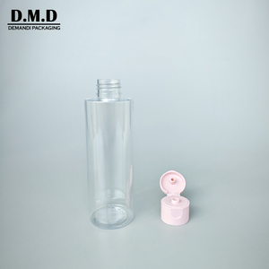 Thấp Moq Biểu Tượng Tùy Chỉnh 150Ml 60 Ml 2Oz <span class=keywords><strong>80Ml</strong></span> 100Ml Rỗng 150Ml 200Ml 250 Ml 300Ml 8Oz Nhựa Mờ Chai Với Màu Hồng Lật <span class=keywords><strong>Cap</strong></span> - Product Image 3