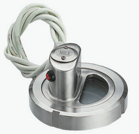 Indicateur de niveau sanitaire haute durabilité en acier inoxydable forgé 304/316 avec raccord Tri-Clamp, visière en verre LED pour liquide/gaz/vapeur, silicone