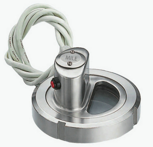 衛生高耐久性ステンレス鋼304/316サイトフローインジケーターTriクランプフランジ視力ガラスLED付き - Product Image 2