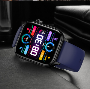 Reloj Inteligente ET570 con ECG, Pantalla de 1.96 Pulgadas, Llamadas, Lípidos en Sangre, Ácido Úrico, IMC, Composición Corporal, Reloj de Fitness - Product Image 6