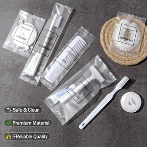 Set de Artículos de Aseo para Hoteles con Certificación CE, Artículos de Limpieza Básicos para Hoteles, Set de Artículos de Baño Ecológicos Desechables y Portátiles para Hoteles - Product Image 2