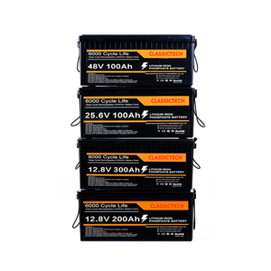 Batería Recargable de Iones de Litio de 12v 200ah, Paquetes de Baterías para RV, Batería Lifepo de 12v 300Ah 50Ah 100Ah - Product Image 2