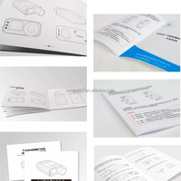 Brochure, manuel, catalogue imprimés sur mesure de haute qualité avec couverture souple en carton, impression offset, marquage à chaud, reliure cousue et gaufrage