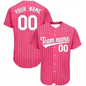 Maillot de baseball unisexe pour jeunes, personnalisable, tailles S-3XL, en polyester, vêtement de sport respirant imprimé par sublimation, grandes tailles - Product Image 1