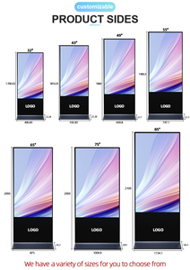 Qunmao Chất lượng cao LCD 55 inch trong nhà/ngoài trời dọc kiosk quảng cáo hiển thị 4K <span class=keywords><strong>video</strong></span> <span class=keywords><strong>player</strong></span> kỹ thuật số biển và hiển thị - Product Image 5