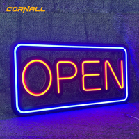 Enseigne néon LED flexible en acrylique pour mariage, avec installation suspendue/à visser/sur pied pour restaurant