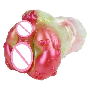 Masturbador Manual de Silicona GEEBA, Juguete Sexual para Adultos, Copa de Masturbación con Forma de Animal, Vagina de Bolsillo, Vaginal, Anal, Juguetes Sexuales Eróticos para Hombres - Product Image 2