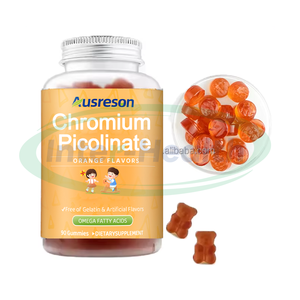 Gomitas de Picolinato de Cromo Ausreson OEM a Granel, Suplemento de Vitamina D3 500mg, Materia Prima de Picolinato de Cromo - Product Image 1