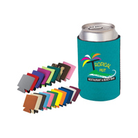 Personalizado plegable magnético plegable de neopreno puede refrigerador de la botella de la manga