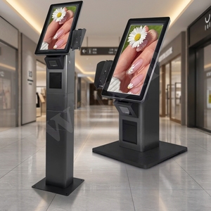 Afficheur de menu de restaurant 21,5'' avec écran tactile capacitif, borne de paiement en libre-<span class=keywords><strong>service</strong></span>, écran tactile pour la vente au détail avec lecteur de cartes, paiement en libre-<span class=keywords><strong>service</strong></span> - Product Image 4
