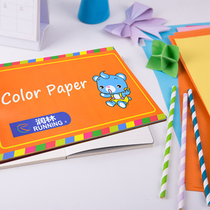Papier de construction en gros, blocs de papier de couleurs assorties, papier <span class=keywords><strong>pour</strong></span> enfants, <span class=keywords><strong>pour</strong></span> projets scolaires et artisanat DIY - Product Image 5
