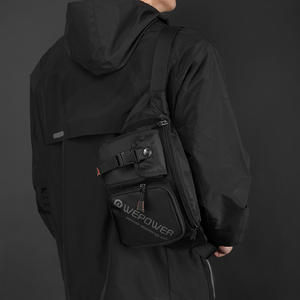 WePower Bolso de pecho para hombre, ligero, resistente al agua, bandolera, color sólido, uso diario, verano 2024 - Product Image 1