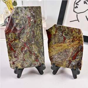 Venta al por Mayor de Losas de Sangre de Dragón Talladas a Mano, de Alta Calidad, Estilo Bohemio, Forma Irregular, Decoración para el Hogar - Product Image 3