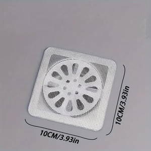 Wholesale Simple Style Disposable Floor Drain Filter Screen Sticker Hair & <b>Insect</b> Proof Bathroom Sewer <b>Net</b> Bath Toilet Supplies - Product Image 2