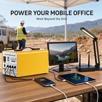 Générateurs d'énergie 180Wh 150W à prix de gros, boîte de stockage lithium-ion, kit solaire mobile pour la photographie et le vlogging professionnels