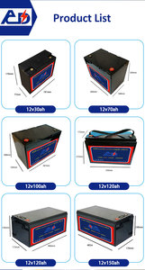 5 năm bảo hành 6000 chu kỳ sâu LFP năng lượng mặt trời Pin <span class=keywords><strong>Lithium</strong></span> Ion LiFePO4 <span class=keywords><strong>12V</strong></span> 100AH Pin - Product Image 4